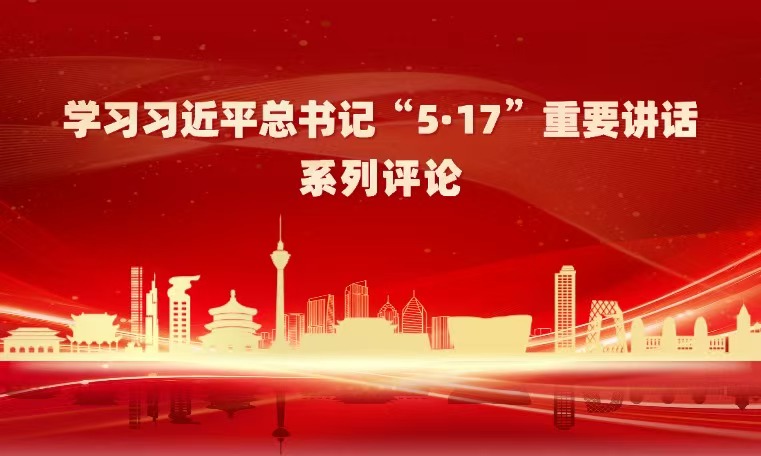 学习习近平总书记“5·17”重要讲话系列评论