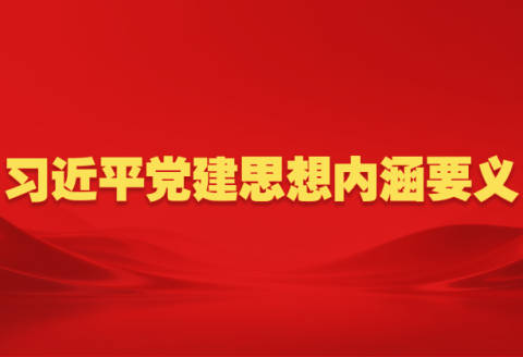 习近平党建思想内涵要义